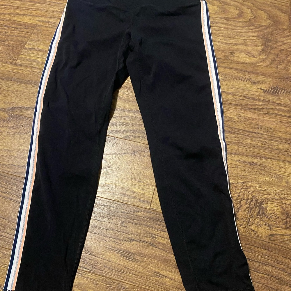 ZYIA Black stipped Leggings